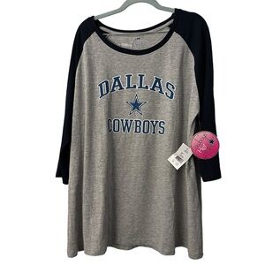 Dallas Cowboys t-shirt, women’s plus size 1X. New with tags. NFL football